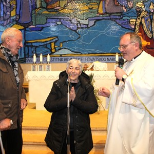 Zahvala za 60 godine bračne vjernosti u Nacionalnom svetištu sv. Josipa